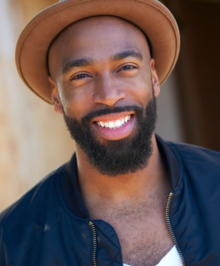 New York City penile enhancement model smiling